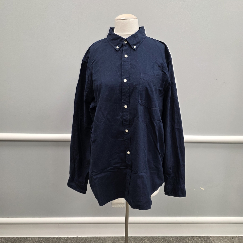 GAP Men's Dark Blue Casual Button Down Shirt